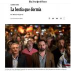 En un art&iacute;culo escrito por Mart&iacute;n Caparr&oacute;s en 2018, The New York Times defin&iacute;a a la formaci&oacute;n ultraderechista como una "bestia" durmiente que ligaba a un "nacionalismo belicoso" que hab&iacute;a estado cuatro d...