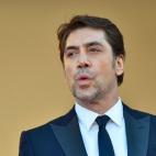 A su llegada a la proyección de la película The Last Face