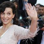 A su llegada a la proyección de la película The Last Face