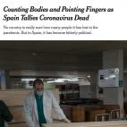 El pasado 16 de abril, The New York Times public&oacute; un art&iacute;culo en el que analizaba el papel de la oposici&oacute;n y se&ntilde;alaba el montaje que hizo la extrema derecha de Vox de la Gran V&iacute;a llena de ata&uacute;des. "En un...