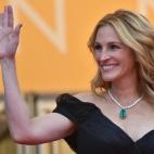 Durante la presentación de la película Money Monster de Jodie Foster y protagonizada por George Clooney y Julia Roberts. Fue la noche del jueves 12 de mayo.