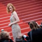 Durante la presentación de la película Money Monster de Jodie Foster y protagonizada por George Clooney y Julia Roberts. Fue la noche del jueves 12 de mayo.