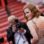 Durante la presentación de la película Money Monster de Jodie Foster y protagonizada por George Clooney y Julia Roberts. Fue la noche del jueves 12 de mayo.