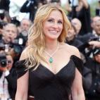 Durante la presentación de la película Money Monster de Jodie Foster y protagonizada por George Clooney y Julia Roberts. Fue la noche del jueves 12 de mayo.