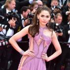 Durante la presentación de la película Money Monster de Jodie Foster y protagonizada por George Clooney y Julia Roberts. Fue la noche del jueves 12 de mayo.