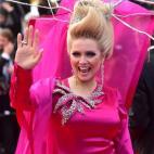 Durante la presentación de la película Money Monster de Jodie Foster y protagonizada por George Clooney y Julia Roberts. Fue la noche del jueves 12 de mayo.