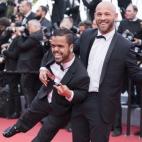 Durante la presentación de la película Money Monster de Jodie Foster y protagonizada por George Clooney y Julia Roberts. Fue la noche del jueves 12 de mayo.