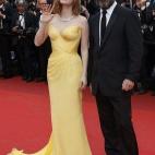 Durante la presentación de la película Café Society, con la que Woody Allen inauguró la 69º edición del Festival de Cannes .