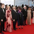 Durante la presentación de la película Café Society, con la que Woody Allen inauguró la 69º edición del Festival de Cannes .