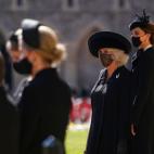 Camilla Parker-Bowles, Kate Middleton y Sophia de Wessex.