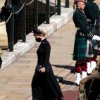 La Condesa de Wessex, a su llegada.