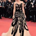 Durante la presentación de la película Café Society, con la que Woody Allen inauguró la 69º edición del Festival de Cannes .