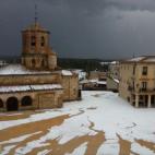 La imagen de la granizada ha sido Almazón (Soria).
