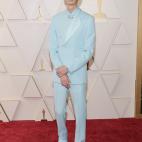 Con traje de Bottega Veneta.