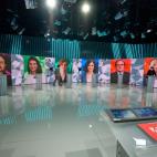 El escenario de la 'batalla' televisiva en Telemadrid