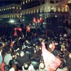 Un momento de la manifestación en Madrid
