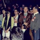 Los líderes de CCOO y UGT entonces, Antonio Gutiérrez y Nicolás Redondo.