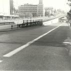 Otra avenida de Madrid durante la huelga