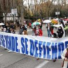 Manifestación de sanitarios contra la gestión de Ayuso