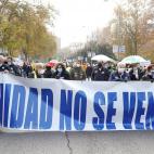 Manifestación de sanitarios contra la gestión de Ayuso