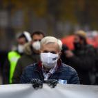 Manifestaci&oacute;n de sanitarios contra la gesti&oacute;n de Ayuso