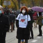 Manifestaci&oacute;n de sanitarios contra la gesti&oacute;n de Ayuso