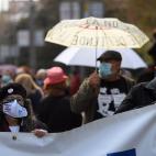 Manifestaci&oacute;n de sanitarios contra la gesti&oacute;n de Ayuso