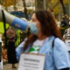 Manifestaci&oacute;n de sanitarios contra la gesti&oacute;n de Ayuso