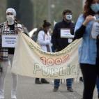 Manifestaci&oacute;n de sanitarios contra la gesti&oacute;n de Ayuso