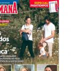 Esta portada de la revista Semana descubri&oacute; a la presentadora y el torero salt&aacute;ndose las normas. Aunque parece que cuando los tres salieron a pasear, ya se hab&iacute;an autorizados los paseos y la pr&aacute;ctica de deporte d...
