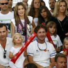 Otra de las tradicionales salidas de los reyes cuando est&aacute;n en Palma es asistir a algunos de los conciertos que se organizan en el club n&aacute;utico. En el a&ntilde;o 2009 tambi&eacute;n llevaron a las ni&ntilde;as, Leonor y Sof&iacute;a.