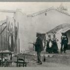 Venancio Gombau Santos Sorolla pintando en Villar de Álamos, 1912, Museo Sorolla.