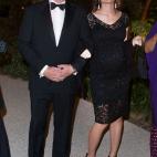 Carlota junto a su tío, Alberto de Mónaco, en septiembre