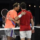 Ni mascarillas, ni distancia en un partido de Nadal: Estas fotos no son de 2019