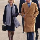 En diciembre de 2001 en Londres con Camilla