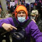 Protestas en el Capitolio.