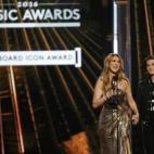 En la entrega de los premios Billboard 2016.