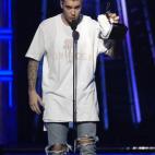 En la entrega de los premios Billboard 2016.