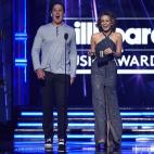 En la entrega de los premios Billboard 2016.