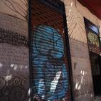 También se ha escrito en las paredes del exterior los nombres de especies animales amenazadas.