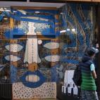 Obra de Alva Moca para Calzados Vinigon.