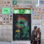 Obra de Cali para San Jorge Decoración Verde.