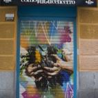 Obra de Nekros para el bar Como vaca sin cencerro.