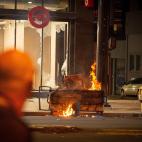 Un edificio destrozado en Oakland (California)