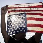 NEW YORK, USA - JUNE 1: People gather during a protest held against police killing of George Floyd in Minneapolis in New York, United States on June 1, 2020. (Photo by Mostafa Bassim/Anadolu Agency via Getty Images)