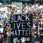 VANCOUVER, BC - MAY 31: Thousands attend a protest against racism and police brutality at the Vancouver Art Gallery on May 31, 2020 in Vancouver, Canada. (Photo by Mert Alper Dervis/Anadolu Agency via Getty Images)