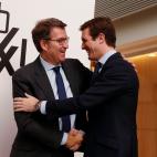 2018: con Pablo Casado