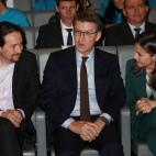 2020: con Pablo Iglesias y la reina Letizia