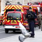 Servicios de emergencia, desplegados en la zona