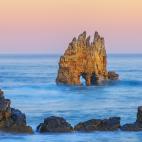 Playa de Portizuelo en Valdés (Asturias)